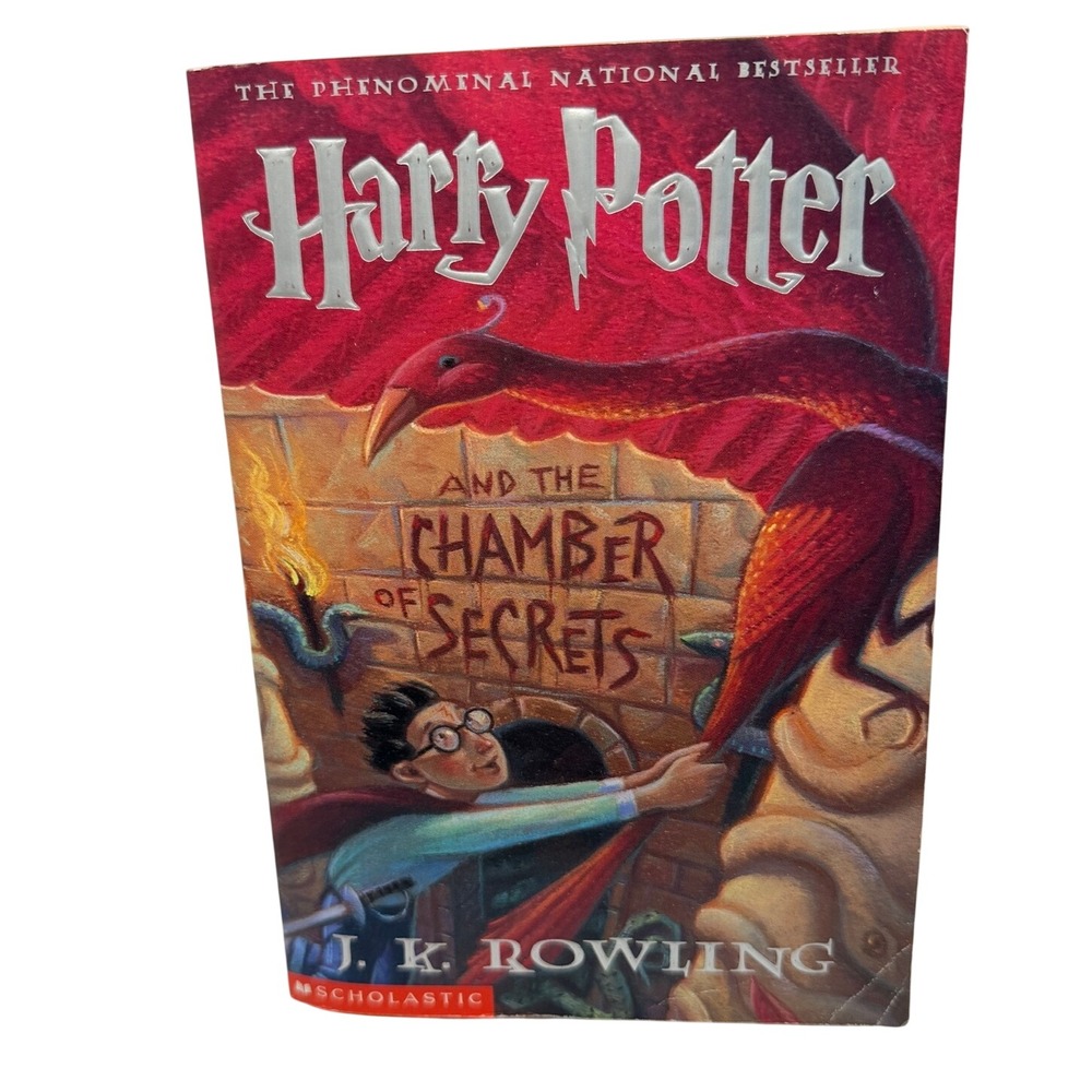 Harry Potter and the Chamber of Secrets J.K. Rowling Scholastic Paperback 2000